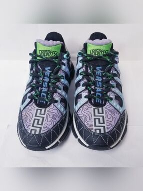 Versace Women's Multi-Color Chain Reaction Sneakers